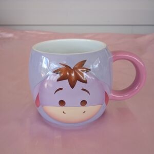 Disney Store 2016 Eeyore Winnie The Pooh 3D Ceramic Coffee Mug Genuine Original